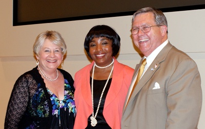 Carol Swain with John and Liz Ragan Carol Swain with John and Liz Ragan