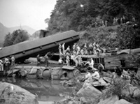 Troop train wreck-1944 Troop train wreck-1944