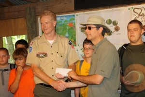 UT-Battelle Donation to Boy Scouts UT-Battelle Donation to Boy Scouts
