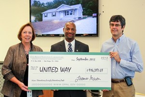 ORNL United Way Donation