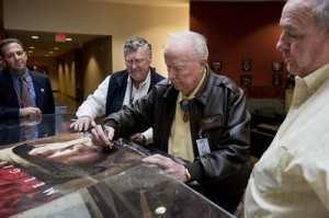 Col. Bruce Crandall at Y-12