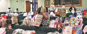 Auditorium Angel Tree Gifts