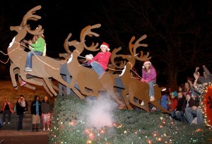 Clinton Christmas Parade First Place