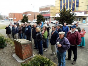 Crowd at Terry Frank Press Conference