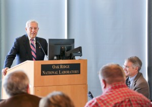 Don Sundquist and Leadership Knoxville at ORNL