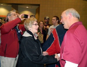 Coach Joe Gaddis at ORHS Reception