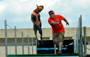 Dock Dogs at Earth Day Oak Ridge