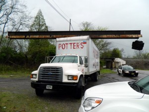 Potters Truck and Elza Drive Railroad Trestle