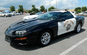 2001 Chevrolet Camaro Police Car
