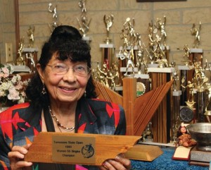 Fay Martin With Trophies