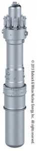 mPower Reactor Vessel with Core