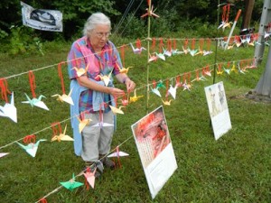 OREPA Peace Cranes at Y-12