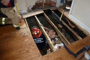 Royal Troon Crawl Space Fire