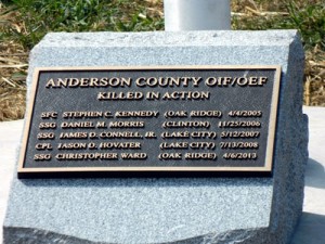 Anderson County Veterans Killed in Action