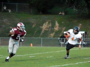 Jaylin Henderson and Clinton Defender