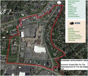 Oak Ridge Mall Redevelopment Area