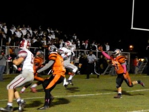 Ted Mitchell Touchdown Catch