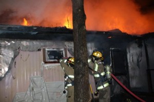 Pine Ridge Road Mobile Home Fire