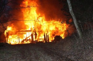 Tuskegee Drive Barn Fire