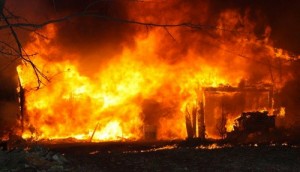 Tuskegee Drive Barn Fire