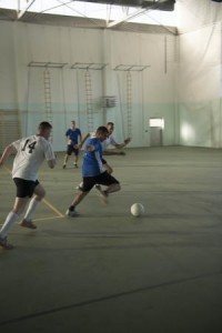U.S. Army Capt. Robert Schaffling Soccer Match