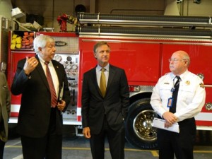 Bill Haslam, Tom Beehan, and Darryl Kerley