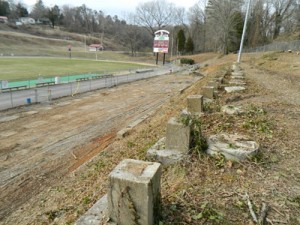 Blankenship Bleachers Upper Piers