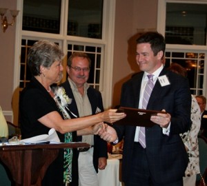 Chris Ahler Roane Chamber Award