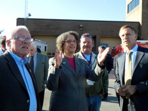Gov. Bill Haslam Visits ETTP/K-25
