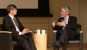 John Holdren and Thom Mason at ORNL