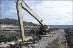 Kingston Ash Spill Retaining Wall