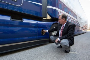 David Koeberlein with SuperTruck Exhaust