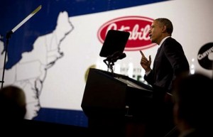 President Obama and SuperTruck
