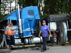 Edgemoor Road Crash Coil Cleanup