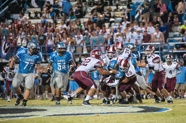 Oak Ridge Wildcats Alex Alcorn at Gibbs