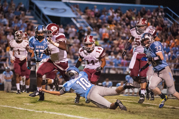 Oak Ridge Wildcats and T.J. Allison at Gibbs