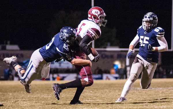 Oak Ridge Wildcats Tee Higgins and Anderson County Mavericks