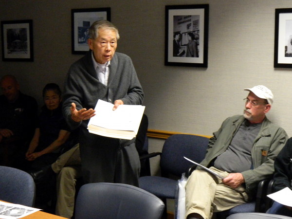 Jim and Betty Wang and Noel Peterson