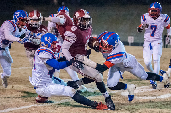 Oak Ridge Wildcats T.J. Allison and Cleveland