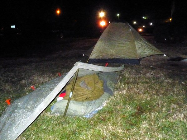 Campout for the Homeless Tents