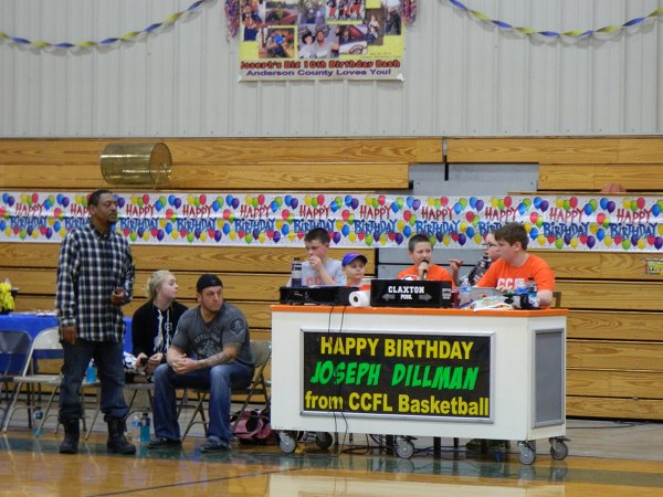 Joseph Dillman at Claxton Basketball