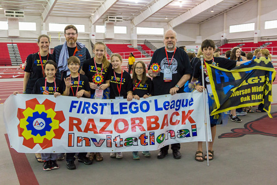 JMS Atomic Eagles at Razorback Invitational
