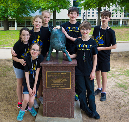 JMS Atomic Eagles at Razorback Invitational
