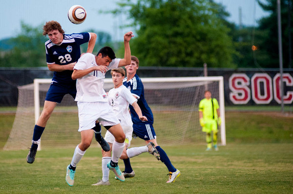 Oak Ridge Wildcats Jose Rodriguez and Hardin Valley