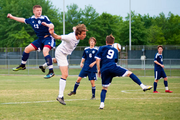 Oak Ridge Wildcats Nick Waraska and Hardin Valley