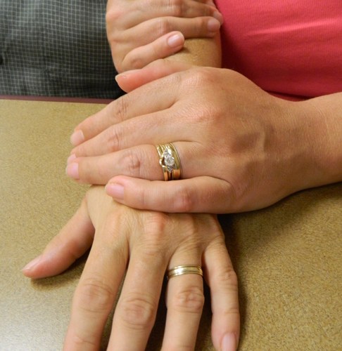 Ann Spencer and Brandy Hope Rings