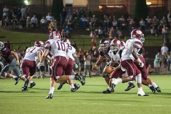 Oak Ridge Chase Kimbro and Jordan Dunbar at Dobyns-Bennett