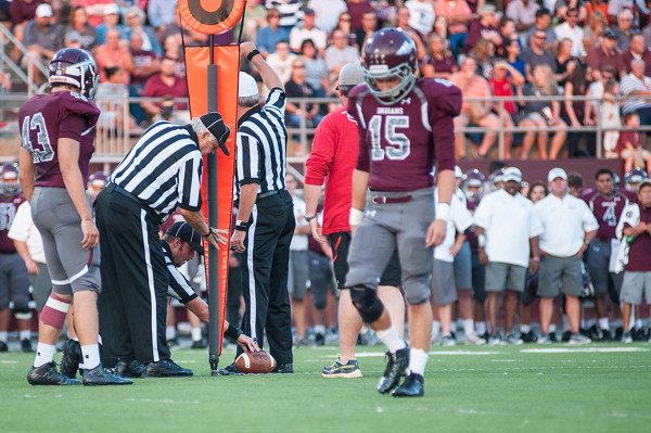 Oak Ridge and Dobyns-Bennett First Down Measurement