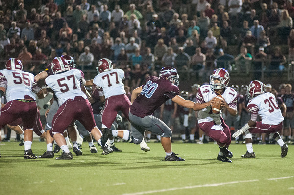 Oak Ridge Wildcats Jordan Dunbar Passing at Dobyns-Bennett