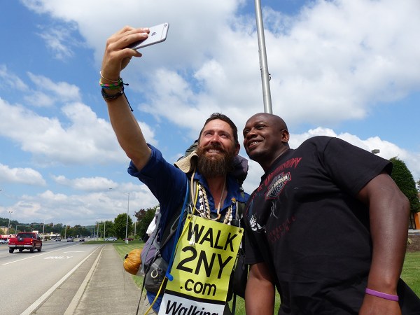 Ryan Ray Walk Across America South Illinois Avenue